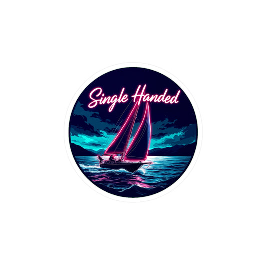 Single Handed | 3 | Vinyl Sticker Decal