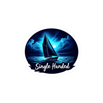 Single Handed | 5 | Vinyl Sticker Decal