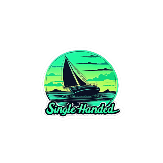 Single Handed | 2 | Vinyl Sticker Decal