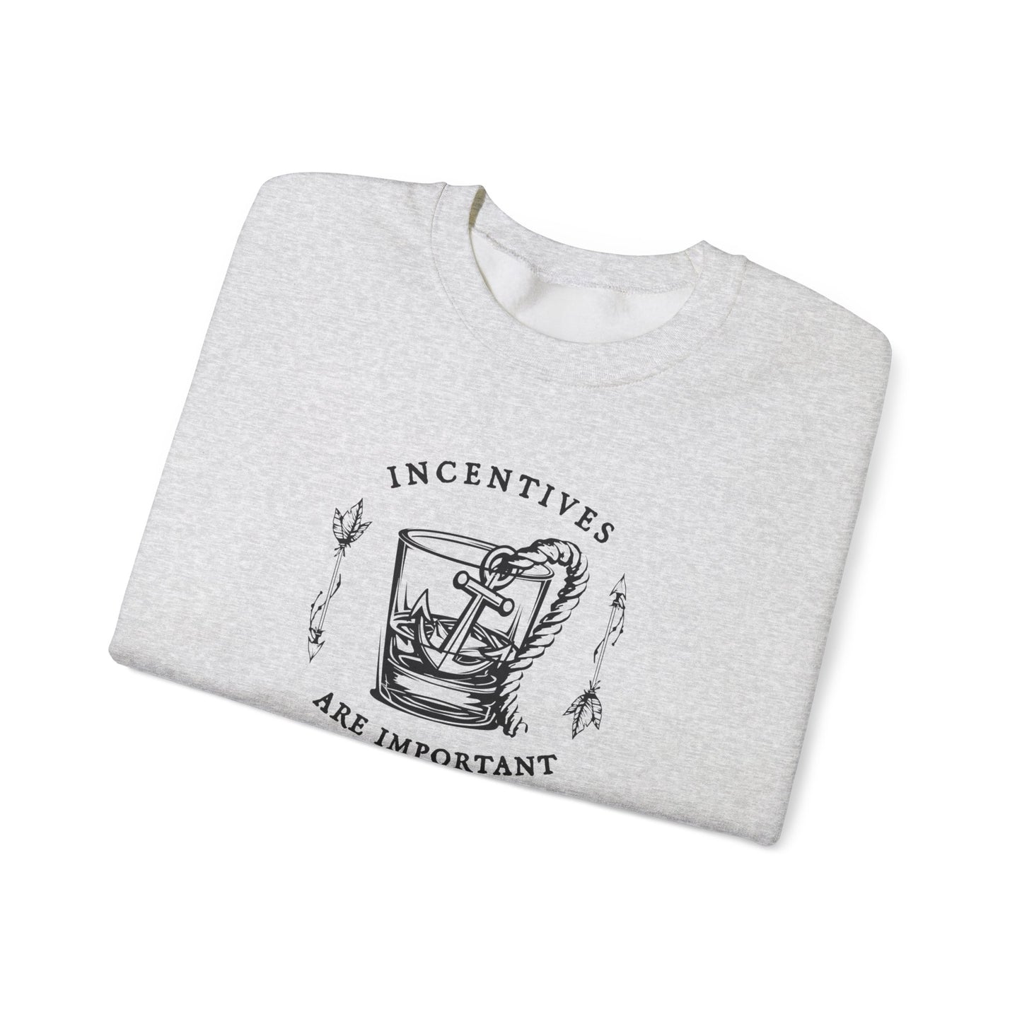 Ron Rico | Incentives Are Important | Women's Heavy Blend™ Crewneck Sweatshirt