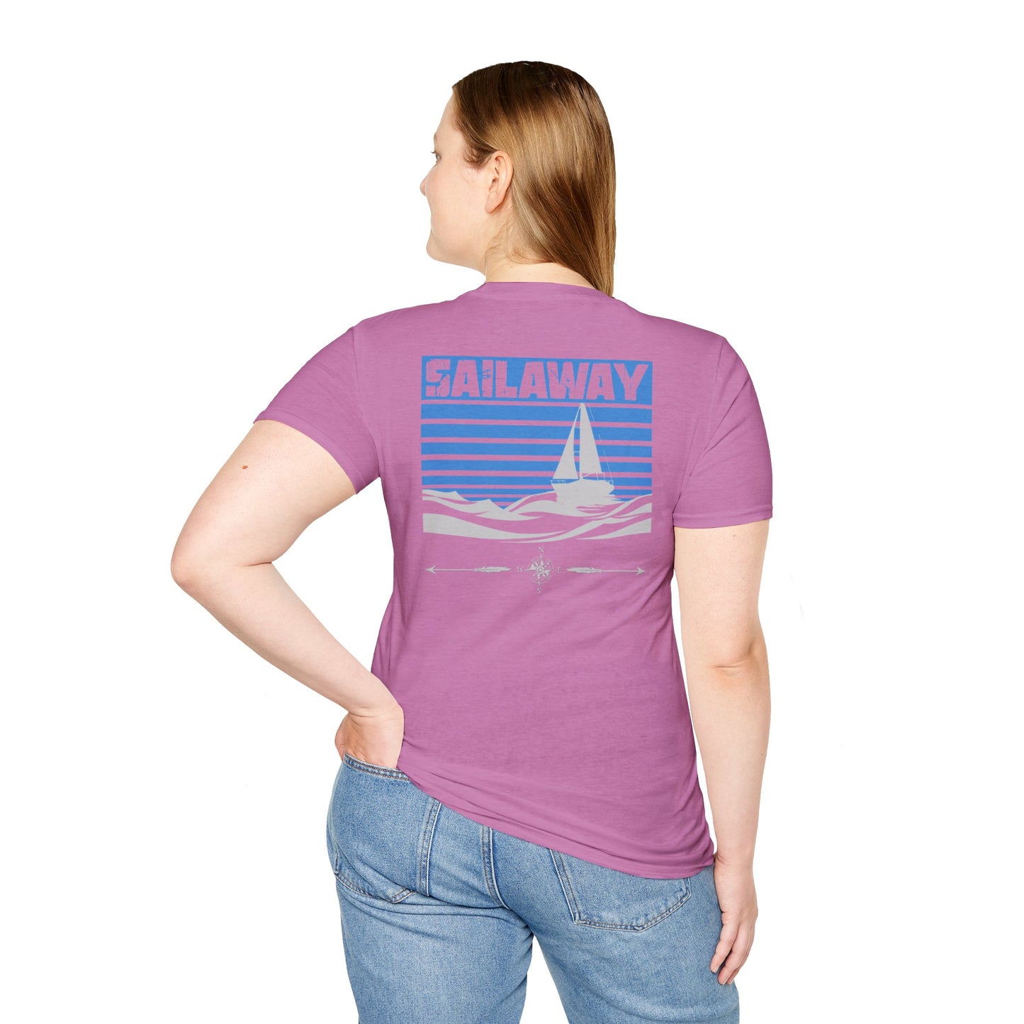 Fade Down Sailing | Men's T-Shirt