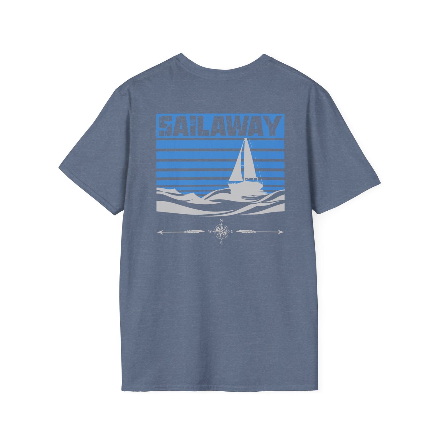 Fade Down Sailing | Men's T-Shirt