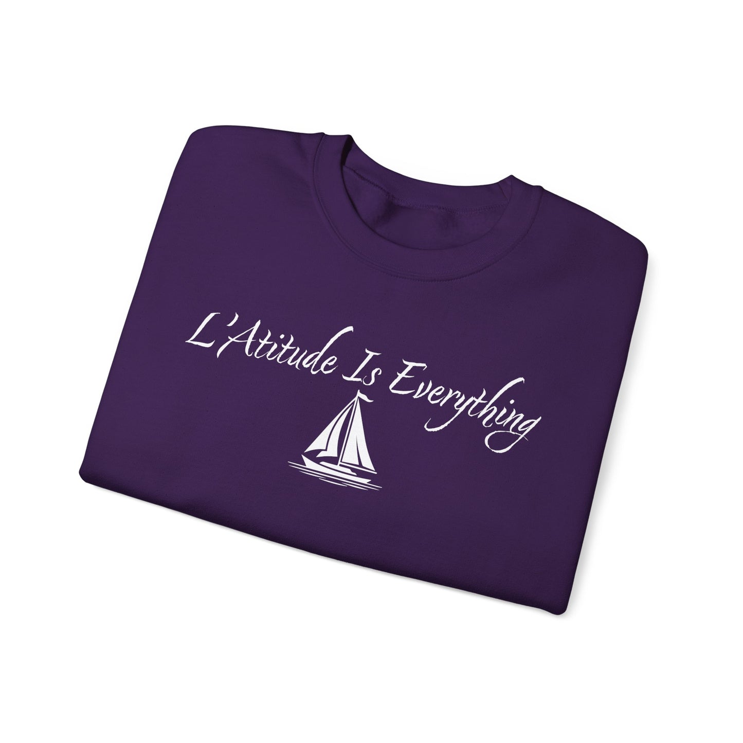 L'Atitude Is Everything | Women's Heavy Blend™ Crewneck Sweatshirt