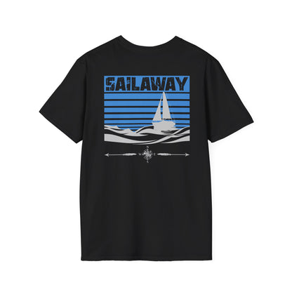 Fade Down Sailing | Men's T-Shirt