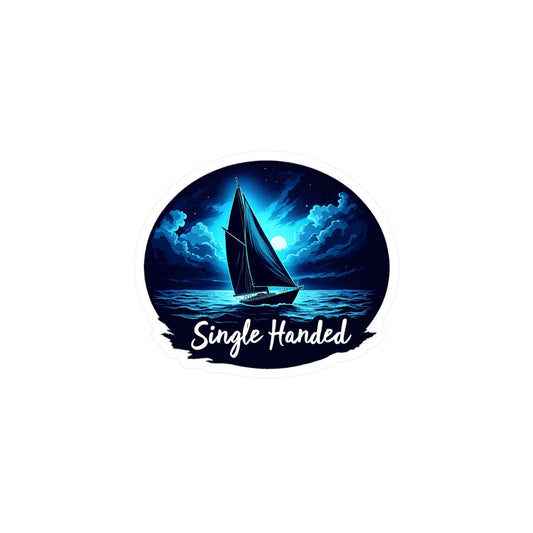 Single Handed | 5 | Vinyl Sticker Decal