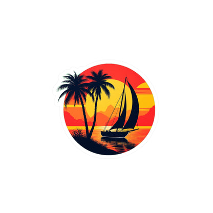 Sunset | 2 | Vinyl Sticker Decal