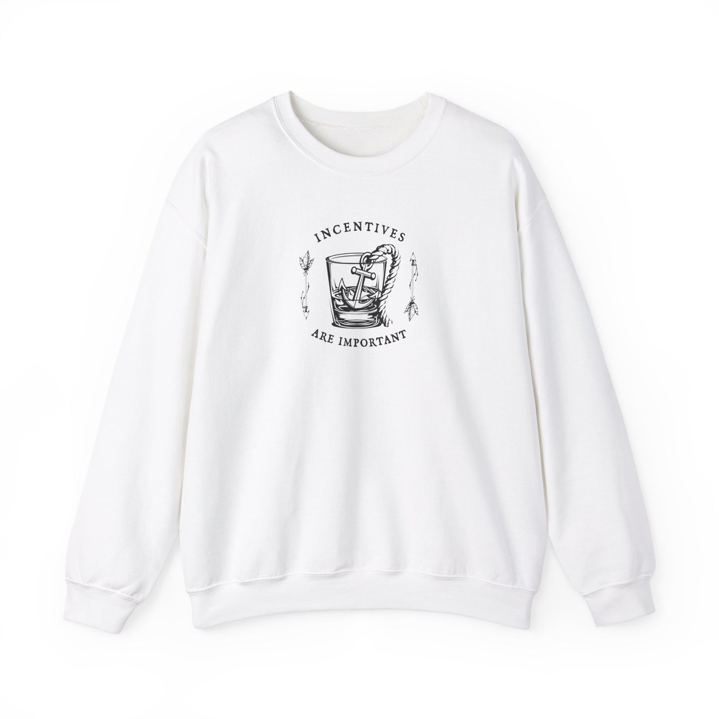 Ron Rico | Incentives Are Important | Women's Heavy Blend™ Crewneck Sweatshirt