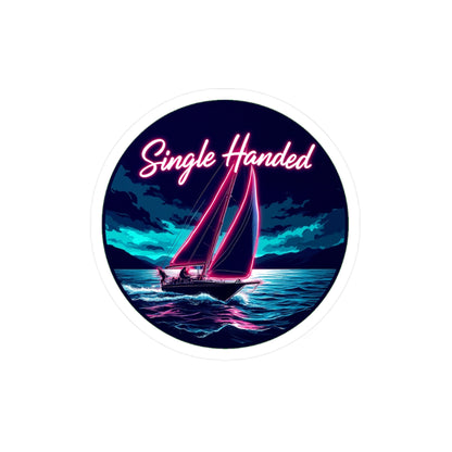 Single Handed | 3 | Vinyl Sticker Decal