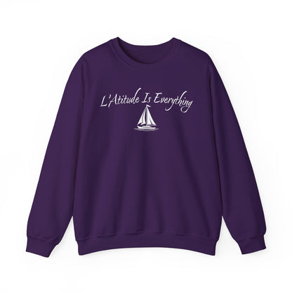 L'Atitude Is Everything | Women's Heavy Blend™ Crewneck Sweatshirt