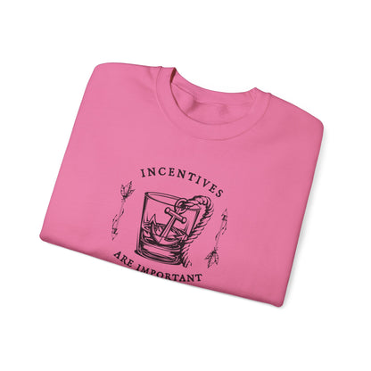 Ron Rico | Incentives Are Important | Women's Heavy Blend™ Crewneck Sweatshirt