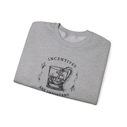 Ron Rico | Incentives Are Important | Women's Heavy Blend™ Crewneck Sweatshirt