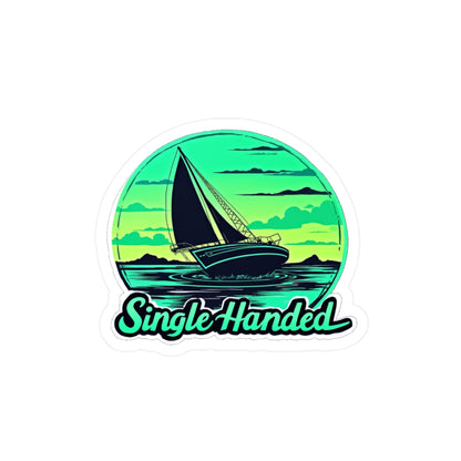 Single Handed | 2 | Vinyl Sticker Decal