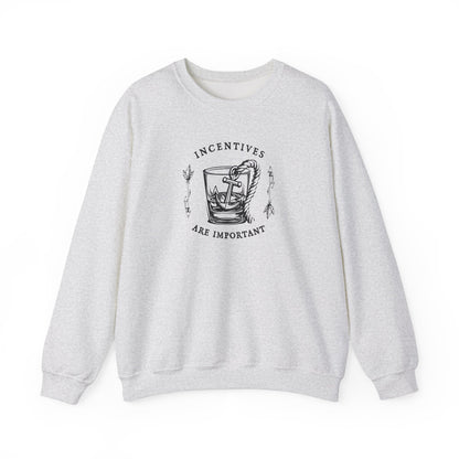 Ron Rico | Incentives Are Important | Women's Heavy Blend™ Crewneck Sweatshirt