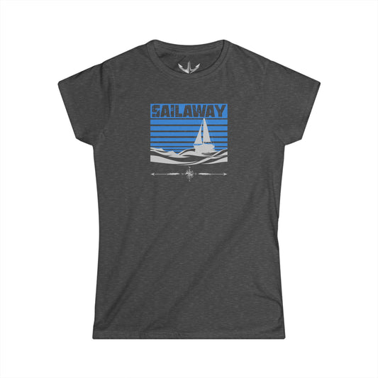 Fade Down Sailing | Women's T-Shirt