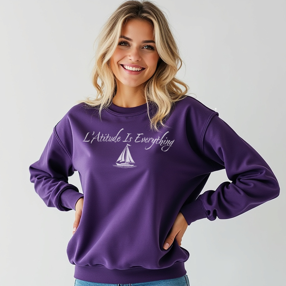 L'Atitude Is Everything | Women's Heavy Blend™ Crewneck Sweatshirt