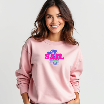 Palms Away | Women's Heavy Blend™ Crewneck Sweatshirt